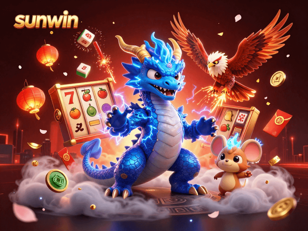 Experience sunwin's thrilling slots with vibrant 3D characters and dynamic game elements.