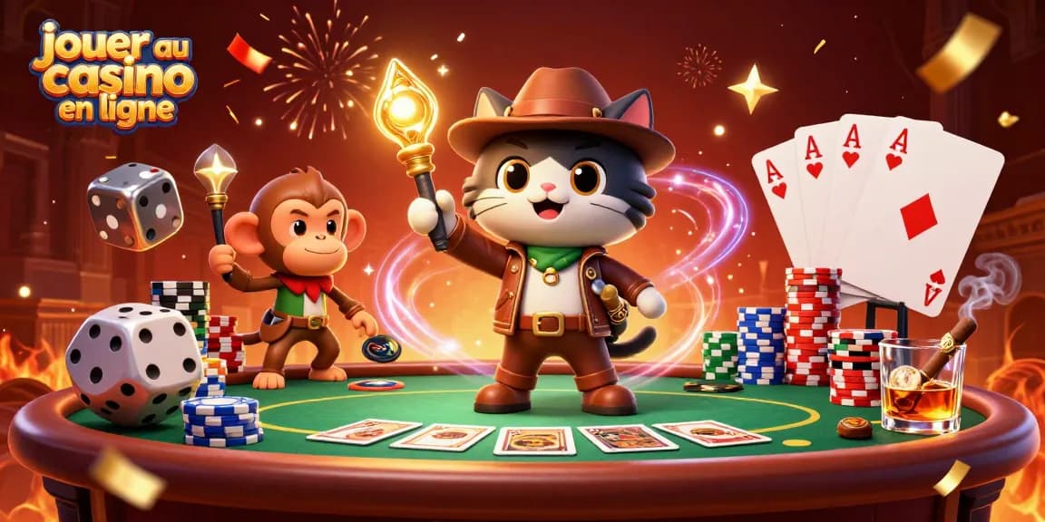 jouer au casino en ligne avec un chat aventurier et un singe dans un temple mystérieux