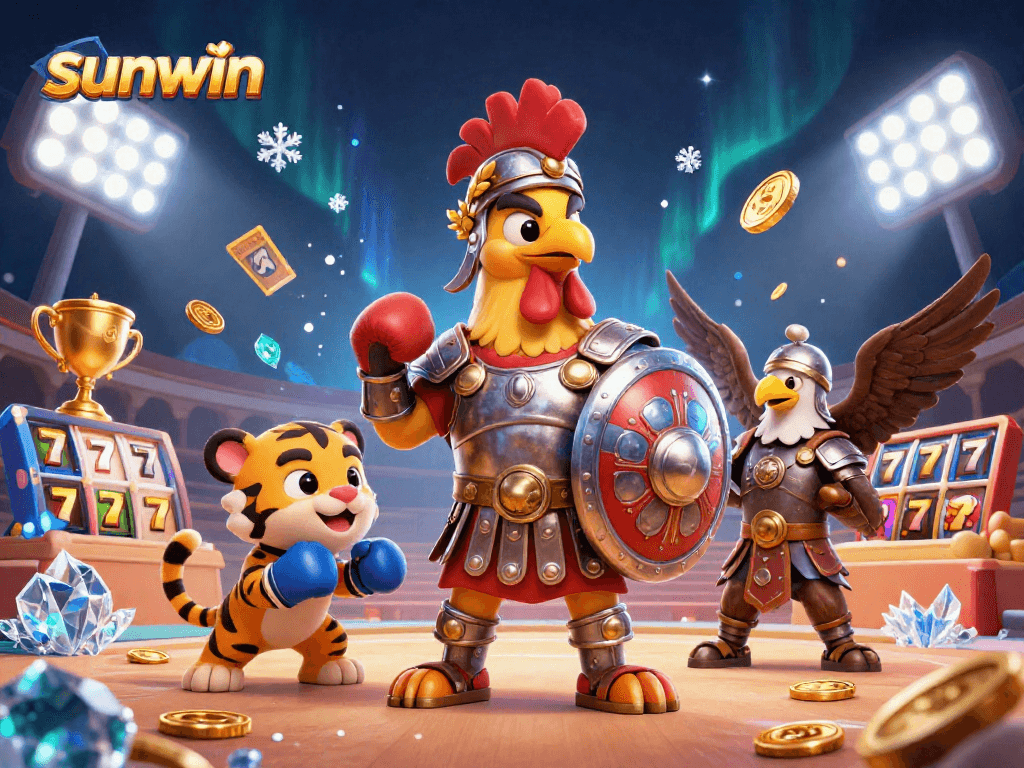 Experience thrilling gameplay at sunwin with exciting slot reels and a dynamic casino atmosphere.
