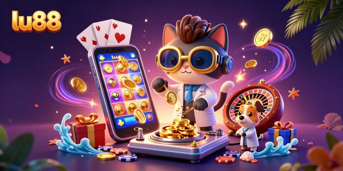 Experience excitement with lu88 in a vibrant slot game adventure, featuring thrilling bonus wins and colorful visuals.