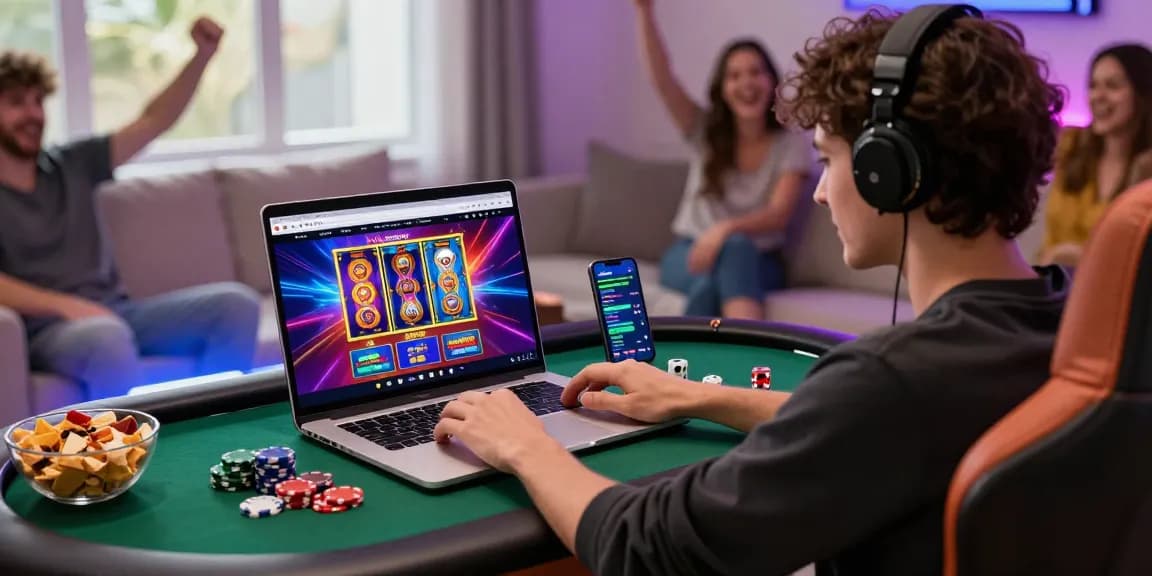 Exciting APIZEUS777 online gaming scene with jackpot notifications and vibrant atmosphere