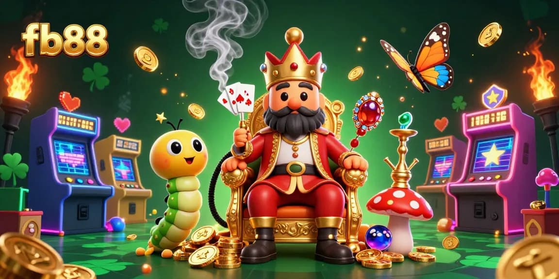 Experience winning with fb88 in a vibrant casino scene featuring colorful game elements.
