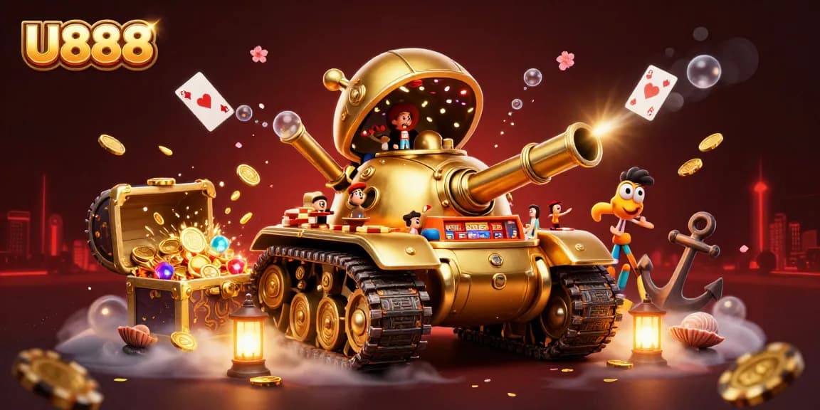 Experience thrilling gameplay at U888 with dynamic casino elements and fantasy visuals.