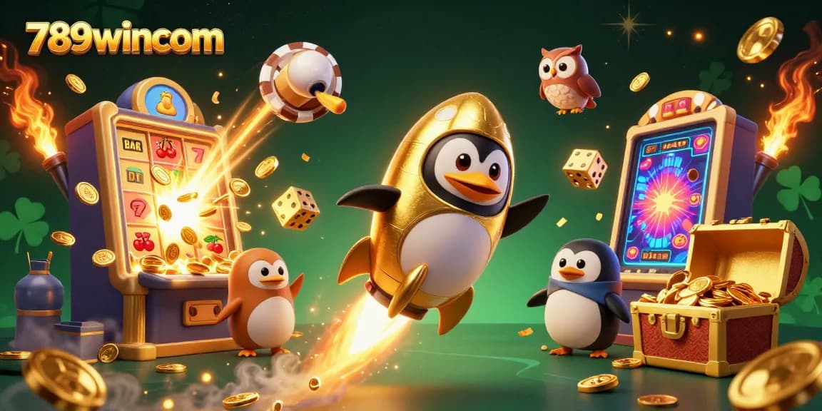 Experience the thrill of winning with 789wincom as you blast through a dazzling casino adventure!
