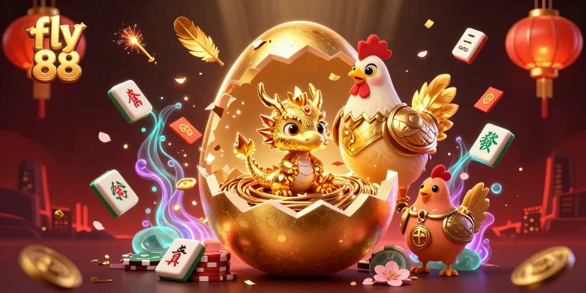 Play fly 88 at an exciting golden dragon casino theme with vibrant 3D visuals and dynamic game elements.