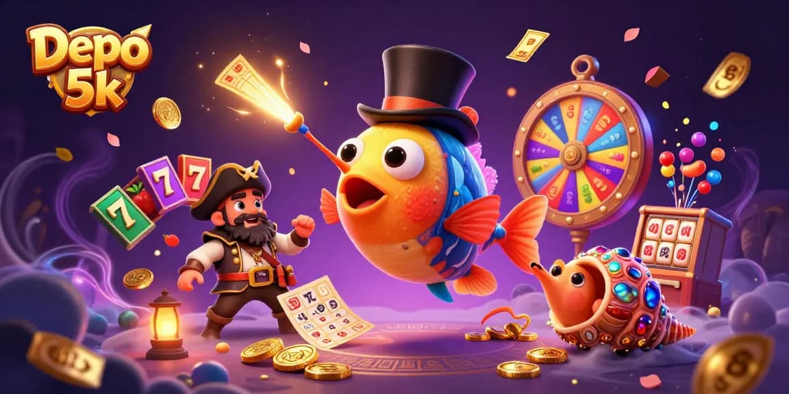 Menangkan jackpot dengan Depo 5k dan akses fitur sultan untuk permainan slot yang mengasyikkan.