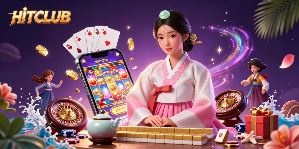 Engage in HITCLUB's vibrant gaming experience, featuring luxurious elements and immersive casino action.