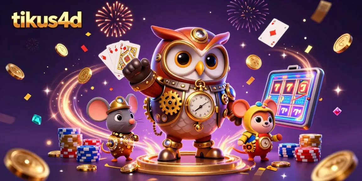 Engage with tikus4d's thrilling slot games featuring vibrant characters and dynamic casino elements.