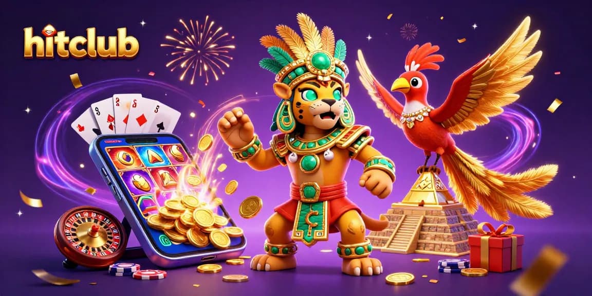 Experience the thrill of hitclub with vibrant casino games and stunning 3D characters in action.