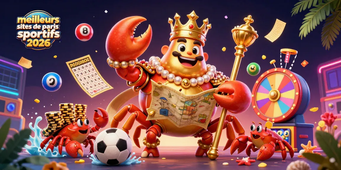 Découvrez l'univers captivant des meilleurs sites de paris sportifs 2026 avec des personnages colorés et des éléments dynamiques.