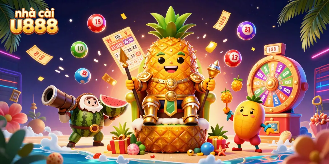 Engage with the vibrant gaming experience at nhà cái u888 surrounded by dynamic lottery elements.
