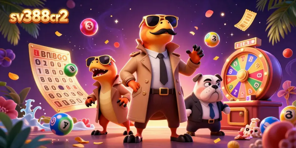 Place bets with excitement at sv388cr2 while enjoying vibrant animated lottery elements.