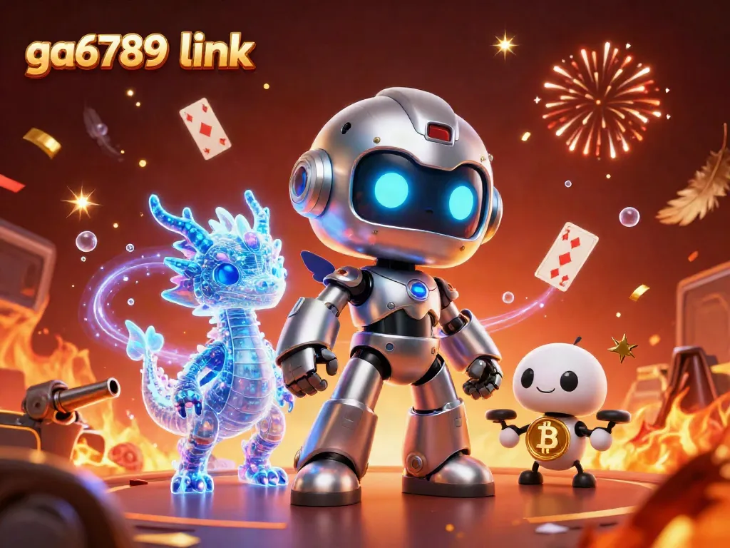 Experience the thrilling ga6789 link with engaging cyberpunk characters in a dynamic gambling scene.