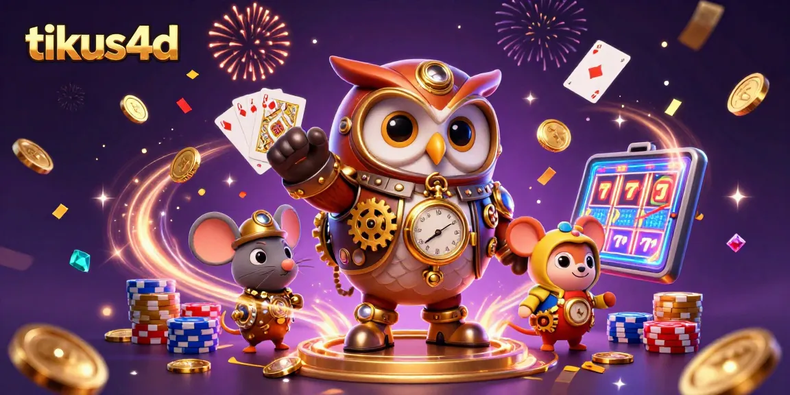 Engage with tikus4d's thrilling slot games featuring vibrant characters and dynamic casino elements.