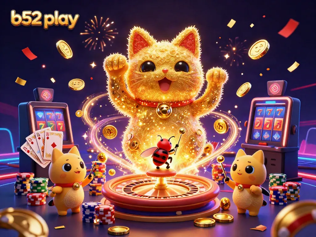 Experience the excitement of b52 play with vibrant casino themes and whimsical characters.